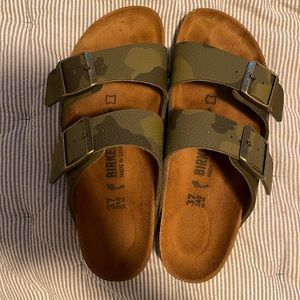 Womens Camo Birkenstocks